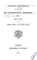 Bulletin bibliographique