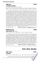 Bulletin critique du livre français