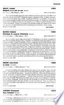 Bulletin critique du livre français