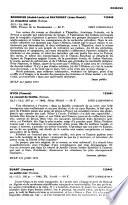 Bulletin critique du livre français