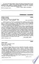 Bulletin critique du livre français