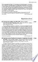 Bulletin critique du livre français