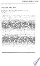 Bulletin critique du livre français