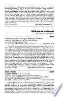 Bulletin critique du livre français