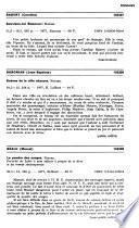 Bulletin critique du livre français