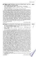 Bulletin critique du livre français