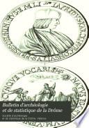 Bulletin d'archéologie et de statistique de la Drôme