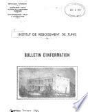 Bulletin d'information - Institut de Reboisement de Tunis