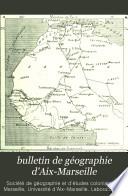 Bulletin de géographie d'Aix-Marseille