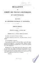 Bulletin de géographie historique et descriptive