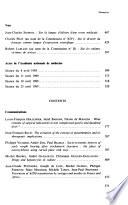 Bulletin de l'Academie de médecine