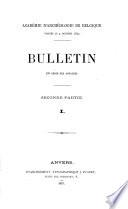 Bulletin de l'Académie Royale d'Archéologie de Belgique