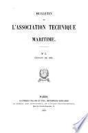 Bulletin de l'Association technique maritime