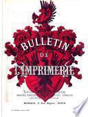 Bulletin de l'imprimerie