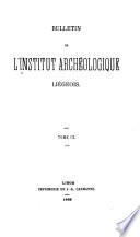 Bulletin de L'Institut Archéologique Liégeois
