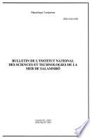 Bulletin de l'Institut national des sciences et technologies de la mer