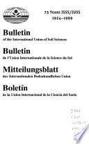 Bulletin de L'Union Internationale de la Science Du Sol
