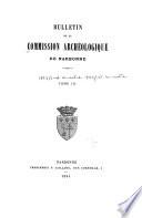 Bulletin de la Commission archéologique de Narbonne