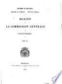 Bulletin de la Commission centrale de statistique