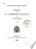 Bulletin de la Commission centrale de statistique