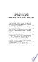 Bulletin de la Commission royale d'histoire