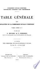 Bulletin de la Commission royale d'histoire