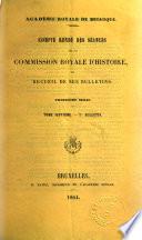 Bulletin de la Commission royale d'histoire
