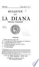 Bulletin de la Diana