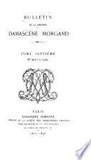 Bulletin de la librairie Damascène Morgand