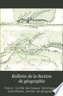Bulletin de la Section de géographie