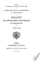 Bulletin de la section de géographie