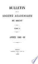 Bulletin de la Société Académique de Brest