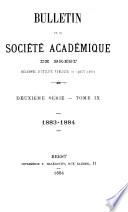 Bulletin de la Société Académique de Brest