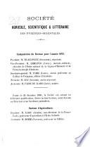 Bulletin de la Société agricole, scientifique & littéraire des Pyrénées-Orientales