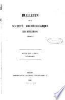 Bulletin de la Société Archéologique de Béziers