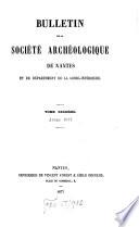 Bulletin de la Société Archéologique de Nantes et du Département de la Loire-Inférieure