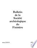 Bulletin de la Société archéologique du Finistère