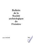 Bulletin de la Société archéologique du Finistère