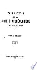 Bulletin de la Société archéologique du Finistère