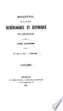 Bulletin de la Société archéologique et historique de l'Orléanais