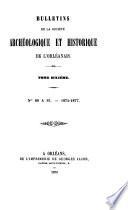Bulletin de la Société archéologique et historique de l'Orléanais