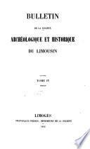 Bulletin de la Société archéologique et historique du Limousin