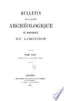 Bulletin de la Société archéologique et historique du Limousin