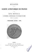 Bulletin de la Société astronomique de France et revue mensuelle d'astronomie, de météorologie et de physique du globe