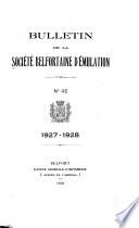 Bulletin de la Société belfortaine d'émulation