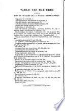 Bulletin de la Société bibliographique et des publications populaires