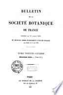 Bulletin de la Societe botanique de France