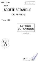 Bulletin de la Société botanique de France