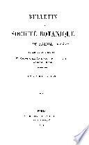 Bulletin de la Société botanique de France