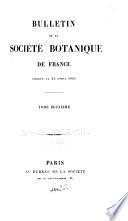 Bulletin de la Société botanique de France